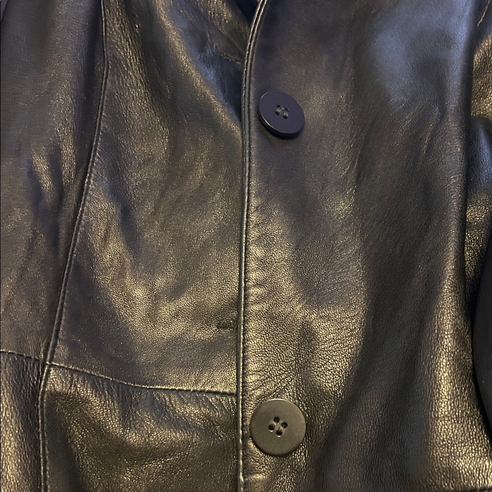 Remy trench coat made eith Genuine Italian lamb - Picture 6 of 14